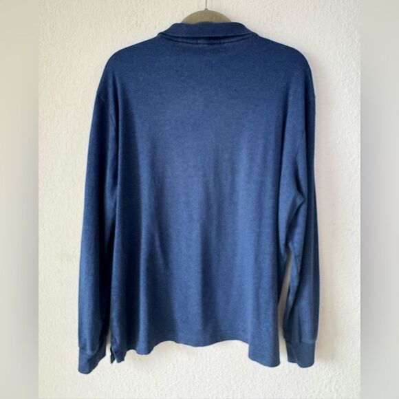 Polo Ralph Lauren Classic Fit Long Sleeve Polo Shirt Men’s XL 100% Cotton Preppy - Picture 4 of 7